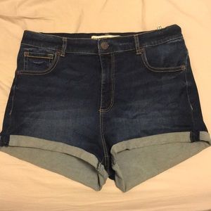 Garage denim shorts